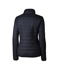 Cutter & Buck Women's Navy Seattle Seahawks Rainier PrimaLoft Eco Insulated Full-Zip Puffer Jacket