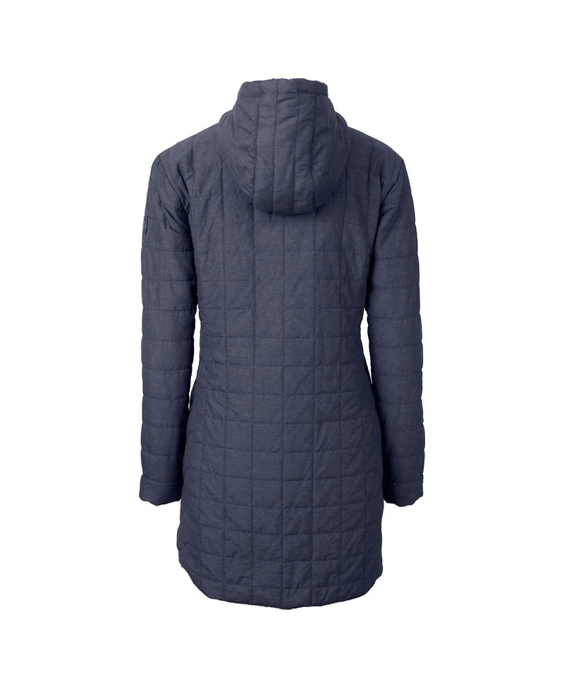 Cutter & Buck Women's Navy Penn State Nittany Lions Alumni Rainier PrimaLoft Eco Insulated Hooded Jacket