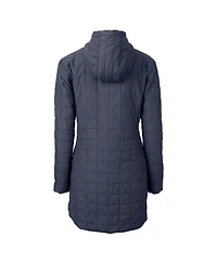 Cutter & Buck Women's Navy Penn State Nittany Lions Alumni Rainier PrimaLoft Eco Insulated Hooded Jacket