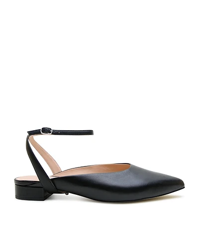Alterre Women's Brown Snake Amal Customizable Point Slide