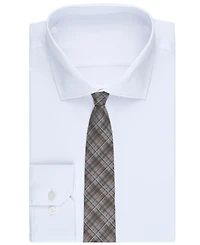 Michael Kors Men's Hyndman Plaid Pattern Classic Tie