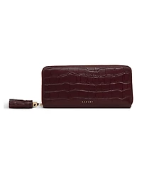 Radley London Noble Alley Faux Croc Zip Around Wallet