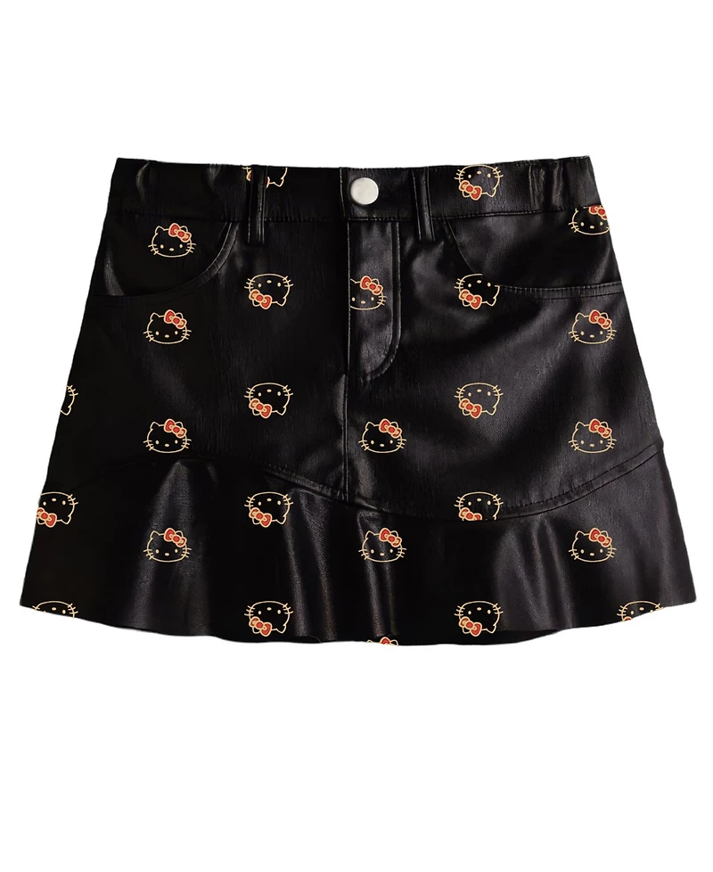 Hello Kitty Girls 7-16 Pull-On Skirt