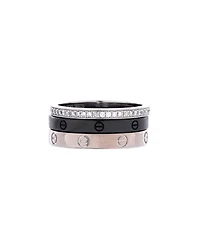 Pre-Owned Cartier Love Band 3 Ring Set