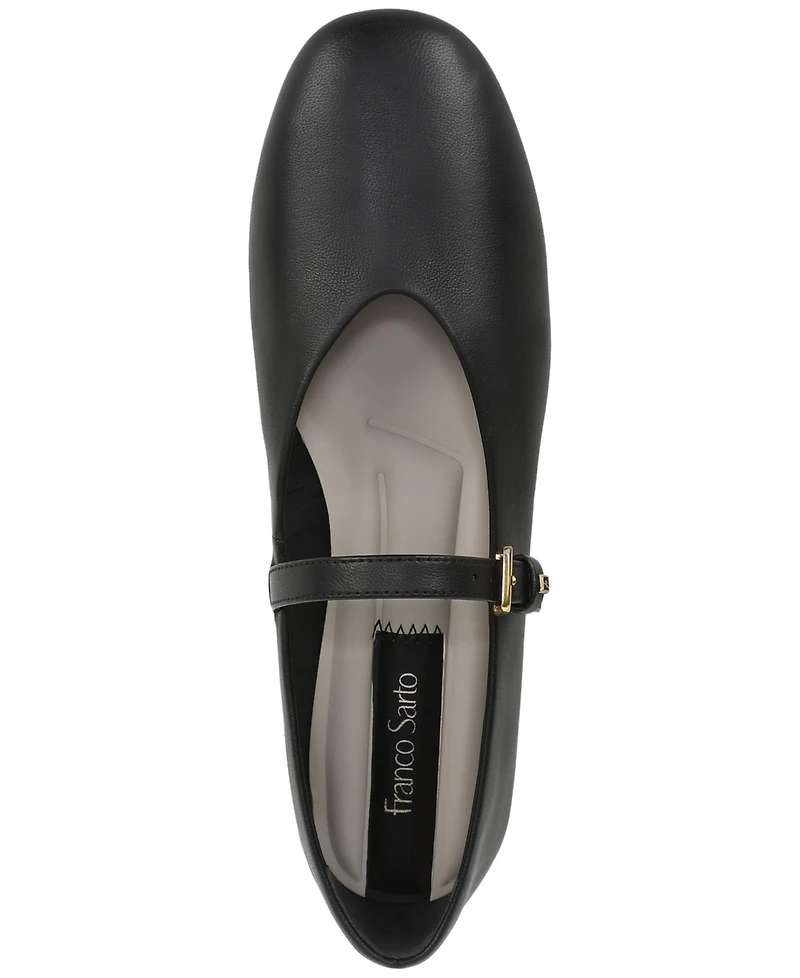 Franco Sarto Women's Odilia Round Toe Mary Jane Flats