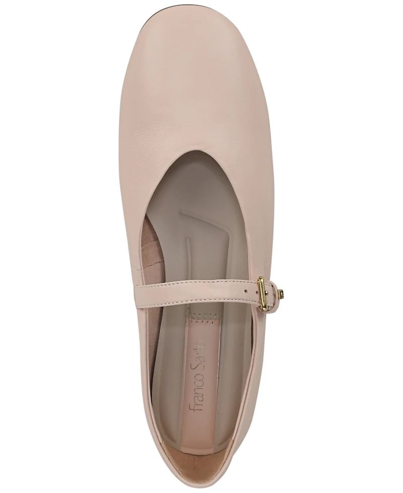 Franco Sarto Women's Odilia Round Toe Mary Jane Flats