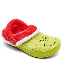 Crocs x The Grinch Little Kids Classic Lined Clogs from Finish Line