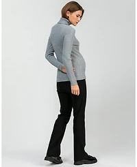 Maternity Slim Trousers Prince with High Stretch Waistband