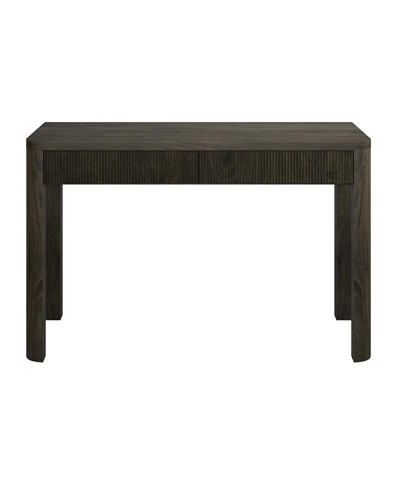 Hudson & Canal Mendoza 48" Wood Wide Rectangular Desk