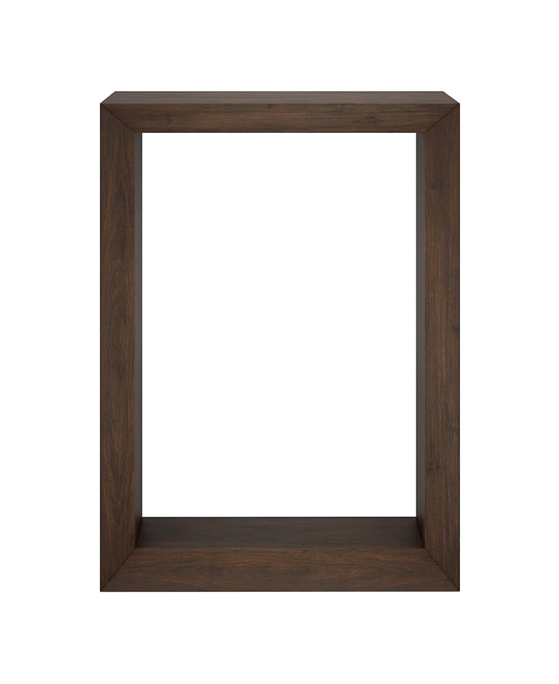 Hudson & Canal Osmond 22" Wood Wide Rectangular Console Table