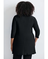 Avenue Women's Ring Detail Tunic Top