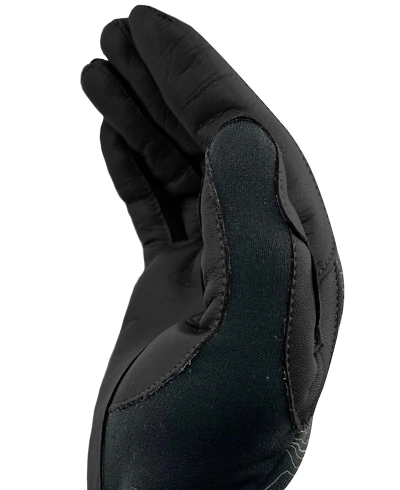 Mattila" by Kessler – Casual Women`s Softshell Gloves with Leather Palm & Touchscreen Function