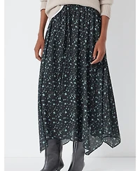 Hush Women's Kaia Chiffon Hanky Hem Skirt