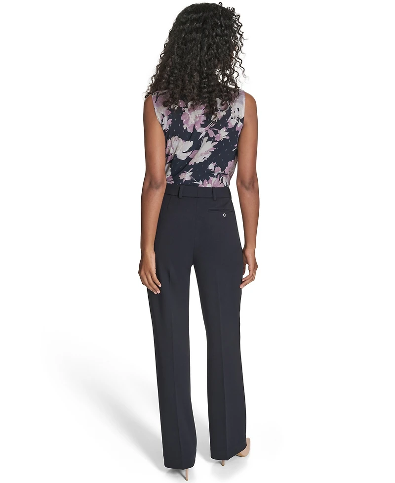 Calvin Klein Petite Modern Fit High-Rise Pants