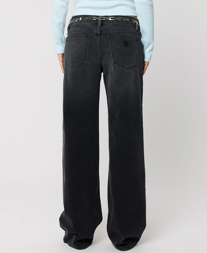 Abrand Women's Low-Rise Jeans