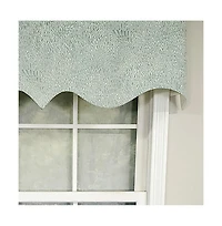 Rlf Home Luxurious Modern Design Classic Miramar Regal Style Window Valance 50" x 17