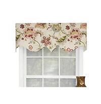 Ophelia Regal Style 3" Rod Pocket Valance 50" x 17" Multicolor by Rlf Home