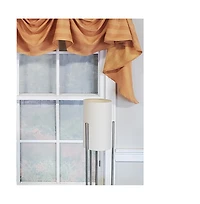 Rlf Home Modern Design Orange Lane Victory Swag 3-Scoop Window Valance 50" x 25" Mustard