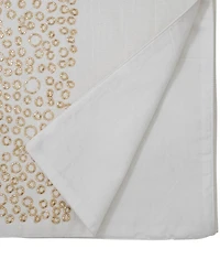 Saro Lifestyle Beaded Band Table Runner