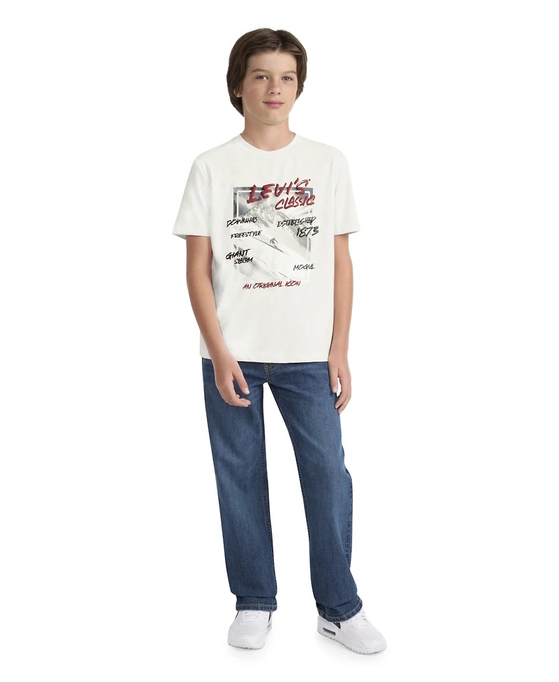 Levi's Boys 8-20 Black Diamond Crewneck T-Shirt