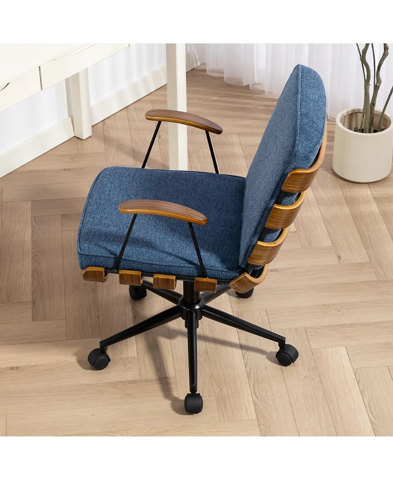 Dyhome Kitchen Dining Room Chairs, Boucle Chairs Set of 2, Mid Century Modern Tufted Upholstered for Room, Green K