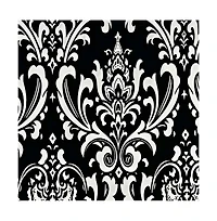 Rlf Home Ozbourne Cornice Syel 3" Rod Pocket Valance 50" x 17" Black by Rlf Home