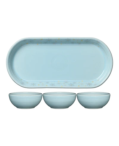 Fiesta Snowflakes 4-Pc. Condiment Set, Exclusively at Macy's