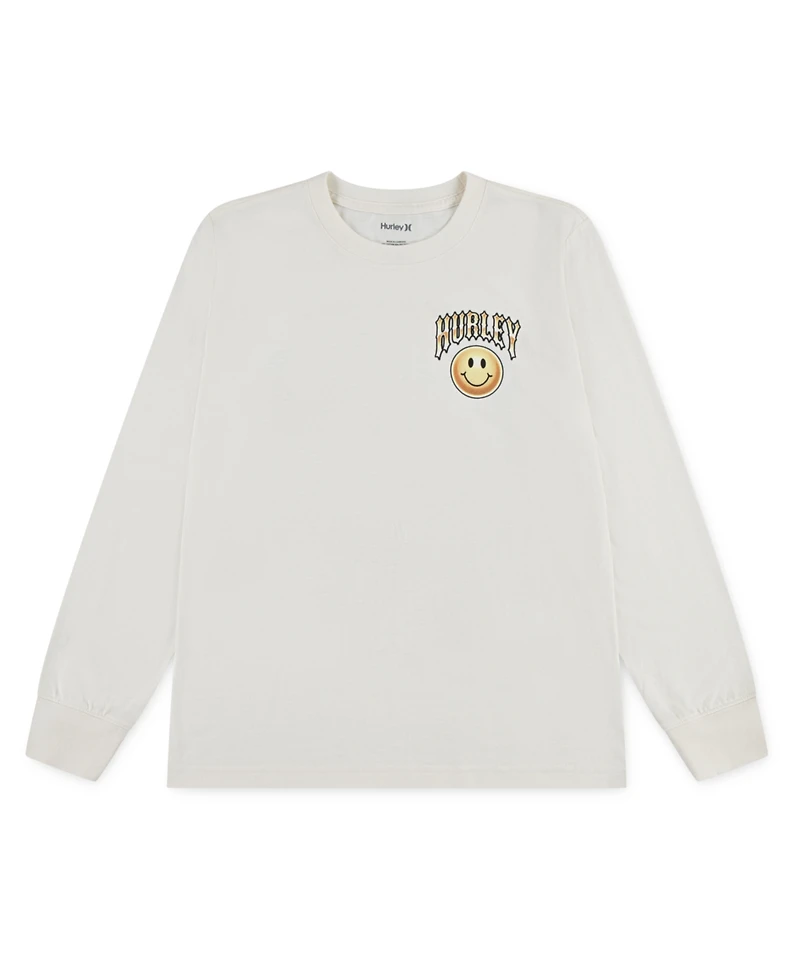 Hurley Boys 8-20 Smiley Long-Sleeve T-Shirt