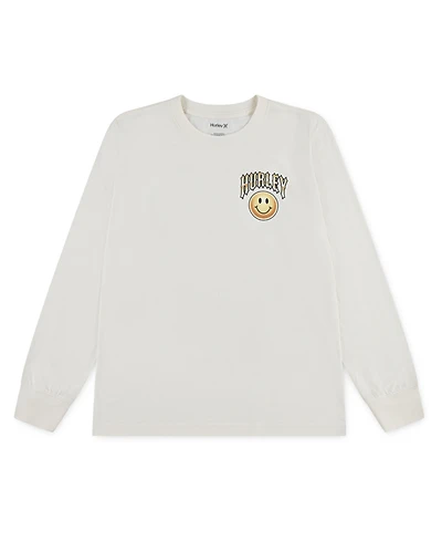 Hurley Boys 8-20 Smiley Long-Sleeve T-Shirt