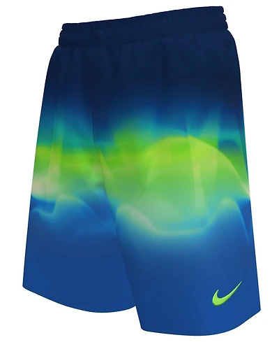 Nike Boys 8-20 Fade 7 Volley Ombre Print Swim Trunks