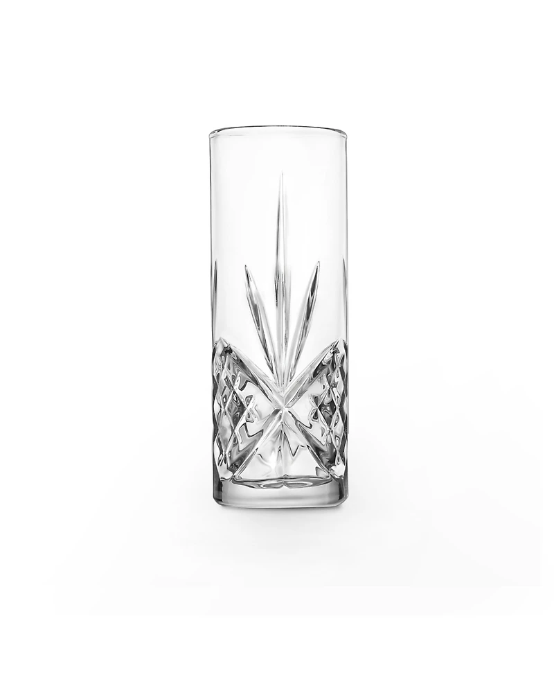 Godinger Dublin Crystal Tom Collins Glasses, Set of 8