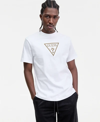 Guess Men's Terry Logo T-Shirt