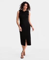 Sam Edelman Women's Crossover-Neck Sheath Dress