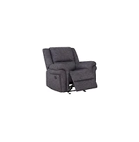 Porter Designs Socorro Gliding Recliner, Gray