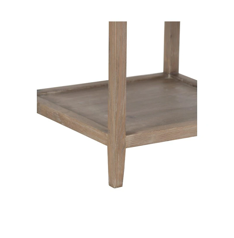 Lowell Solid White Oak Wood End Table