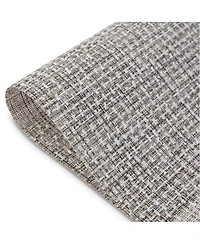 Dainty Home Knotted Boucle Border Texteline Outdoor Dining Set Textured Design Reversible 12" x 18" Rectangular Placemats Set of 6