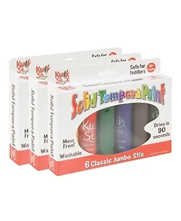 The Pencil Grip Toddler Jumbo Kwik Stix - Classic Colors - 18 Pieces