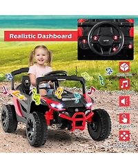 Mecale 12V Kids Ride-On Car Utv Electric Vehicle