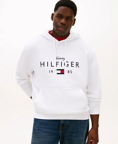 Tommy Hilfiger Men's Big & Tall Regular-Fit Hooded Sweatshirt