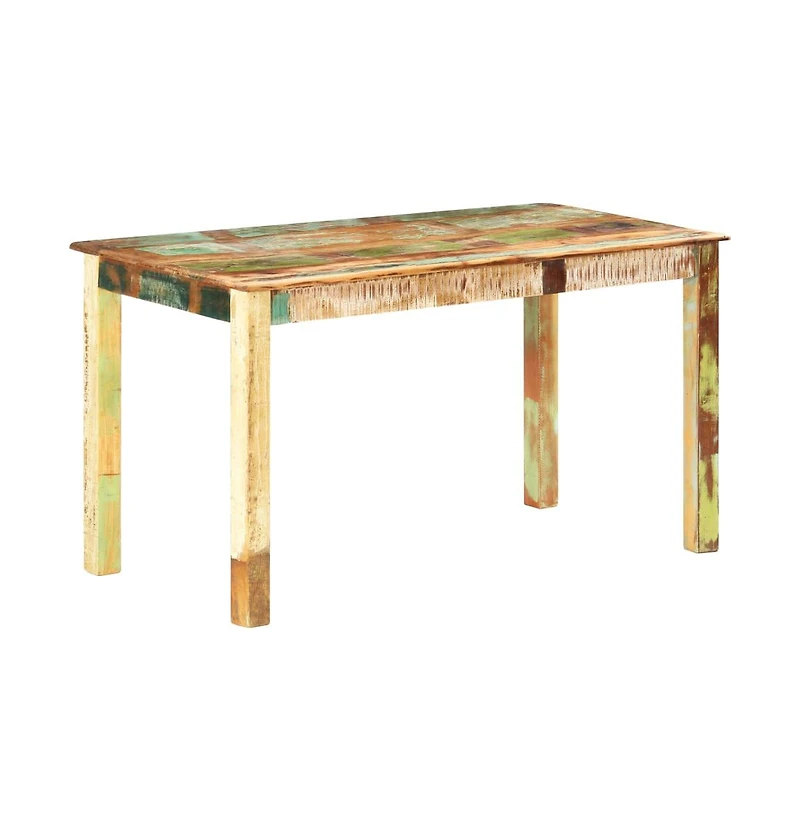Dining Table Solid Reclaimed Wood 55.1"x27.6"x29.9"