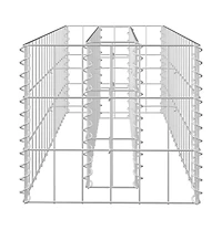 Gabion Raised Bed Galvanized Steel 35.4"x11.8"x11.8"