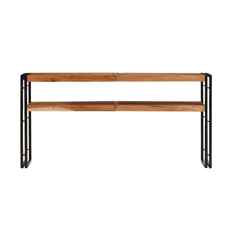 Console Table 59.1"x11.8"x29.5" Solid Acacia Wood