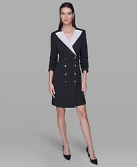Karl Lagerfeld Paris Women's Double-Breasted Blazer Dress