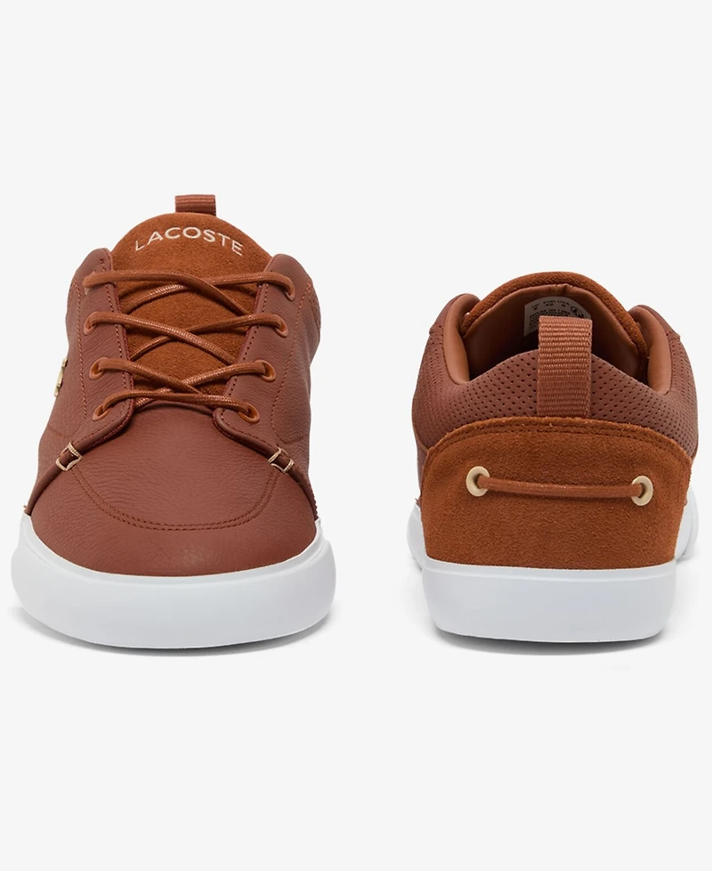 Lacoste Men's Round Toe Lace-Up Sneakers