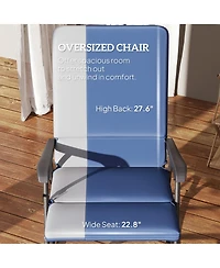 Outsunny Outdoor Rocking Chairs Set of 2, Folding Rocker Set,