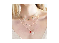 The Lovery Coral Star Charm 14K Gold 10 millimeters