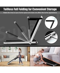 Skonyon / 2.25HP, 2-in-1, Folding, App Connectivity, Speaker, Remote Control / Treadmill