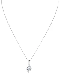 Sirena Lab Grown Diamond Signature Pendant Necklace (1-1/ ct. t.w.) 14K White Gold (also Yellow Gold