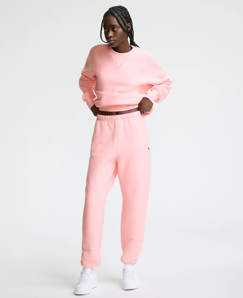 Champion Women's Essentials Reverse Weave Cinched Bottom Sweatpants