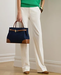 Lauren Ralph Lauren Large Blaike Satchel Bag
